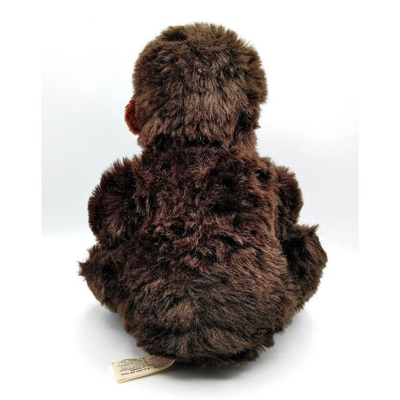 Vintage Dakin Monkey 18" Brown Plush Chimp Gorilla Toy Stuffed Animal Ape 1979 - Picture 3 of 5